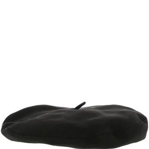 Loro Piana Black Wool Beret